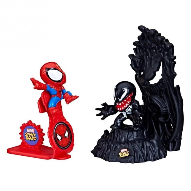 Figurines Héros vs Méchants, Spider-Man et Venom