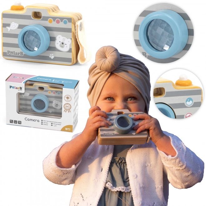 Appareil photo en bois