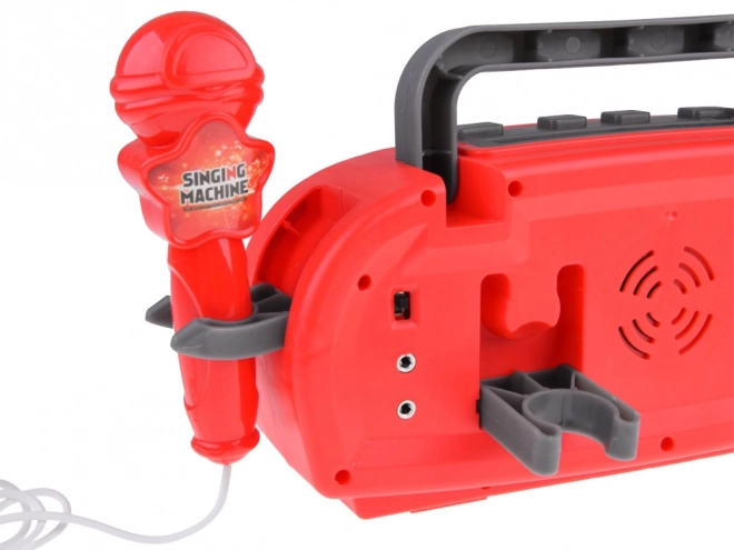 Radio pour enfants avec haut-parleur sans fil et microphone