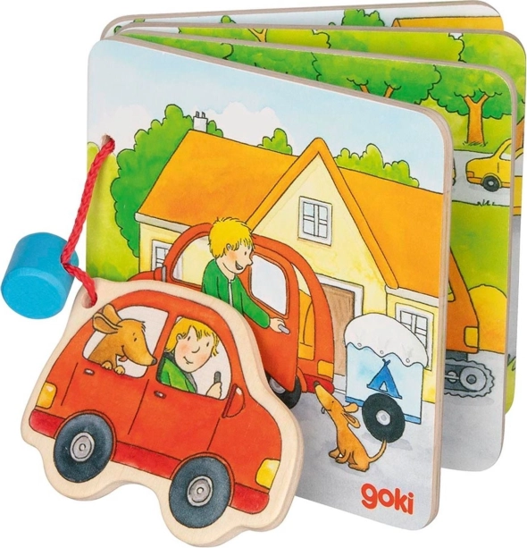 GOKI livre d’images en bois – Nous partons en vacances