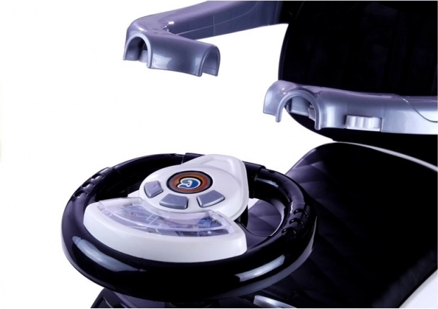 Console interactive sur le volant