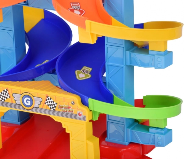 Rampes en spirale à plusieurs étages