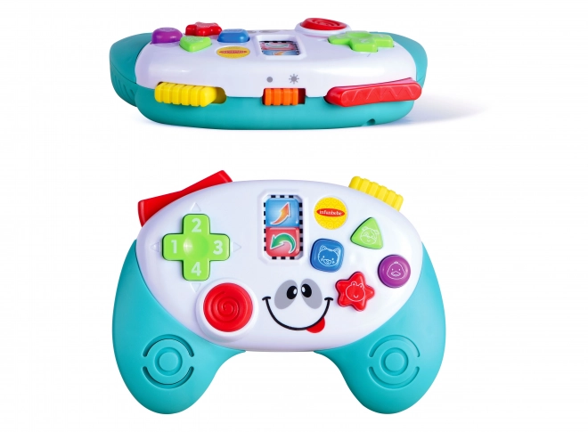 Manette de jeu interactive avec effets lumineux et sonores