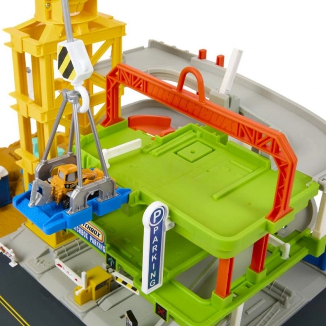Grue interactive avec parties mobiles