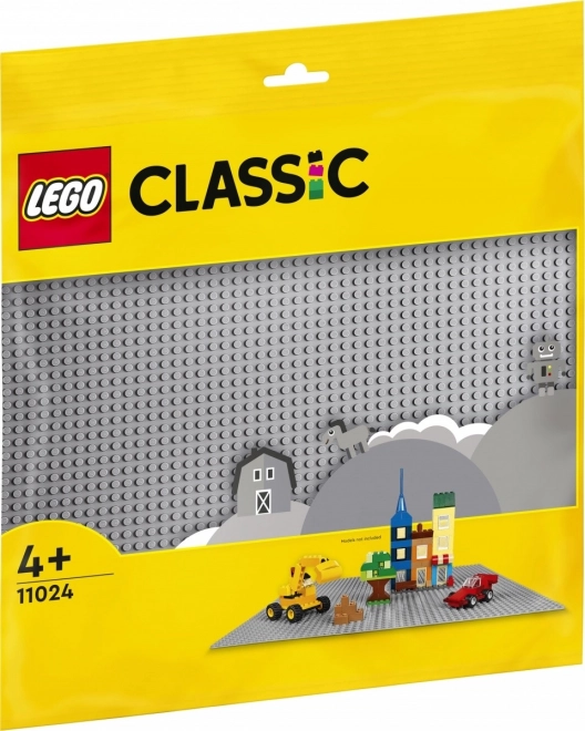 LEGO Classic 11024 Plaque de construction grise