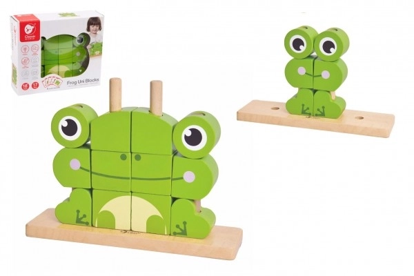 Puzzle en bois - Grenouille