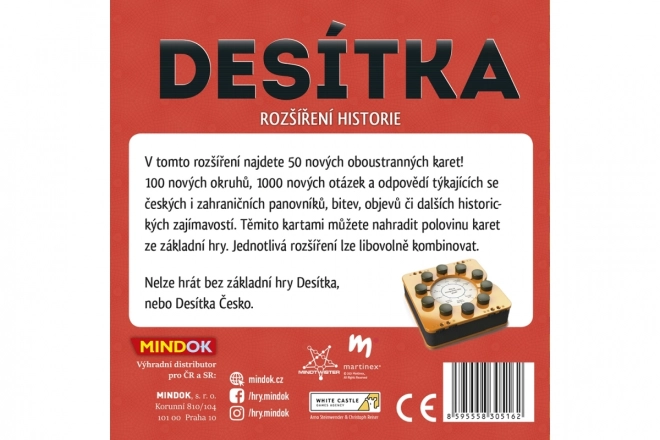 MINDOK Desítka : Histoire (extension)