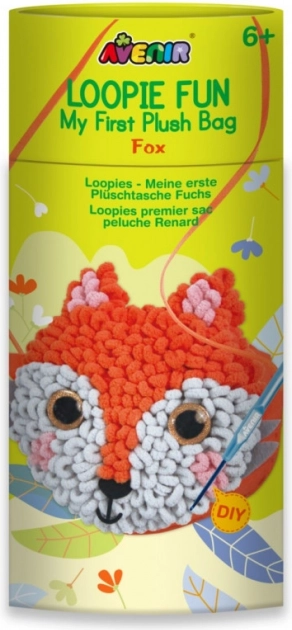 Kit Ma première pochette en peluche – renard