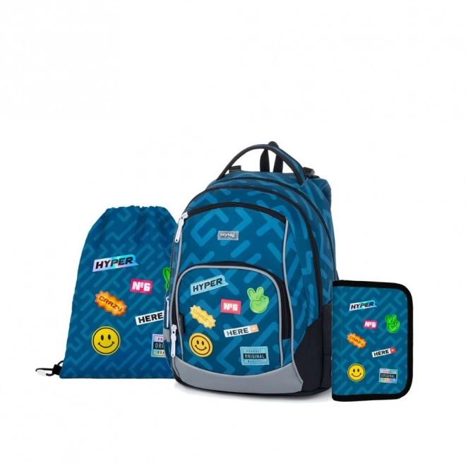 Set 3 pièces OXY GO Stickers