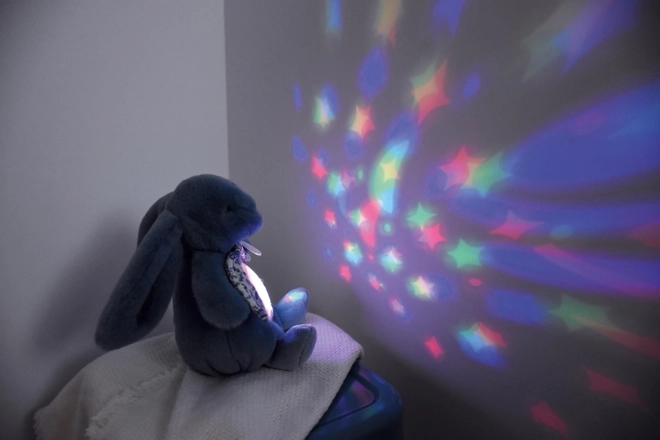 Boîte à musique Lapin avec projection Doudou