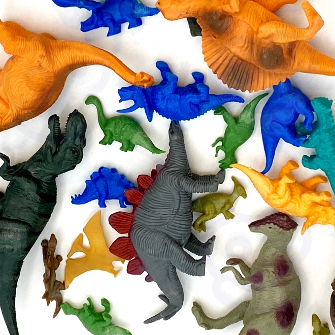Ensemble de Figurines Dinosaures 34 pièces WOOPIE