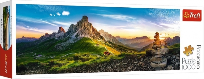 Puzzle 1000 pièces Passo di Giau, Dolomites - Panorama