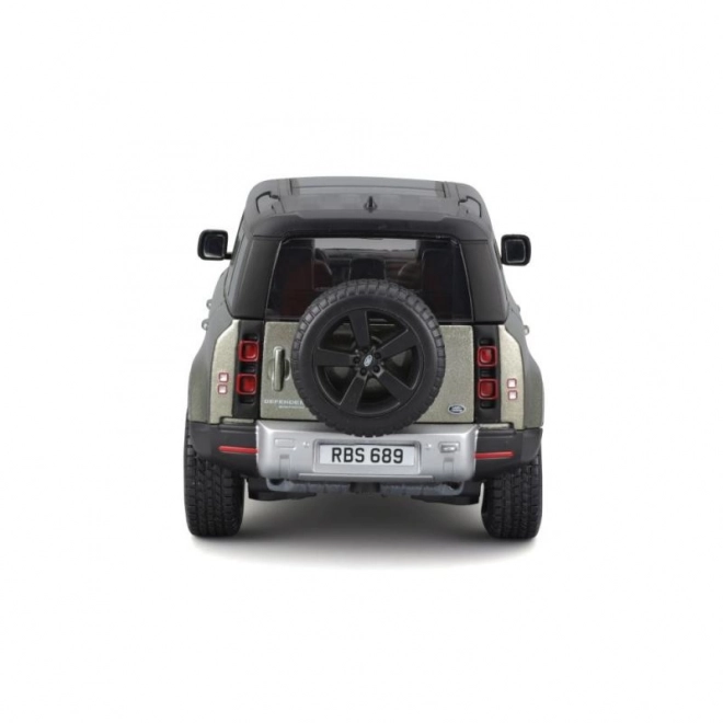 Voiturette en métal Land Rover Defender 110 verte