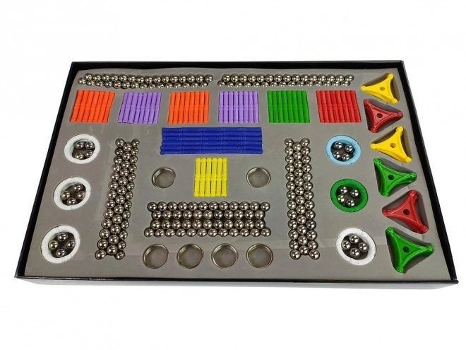 Cubes magnétiques Magnastix 560 + ensemble de tableau