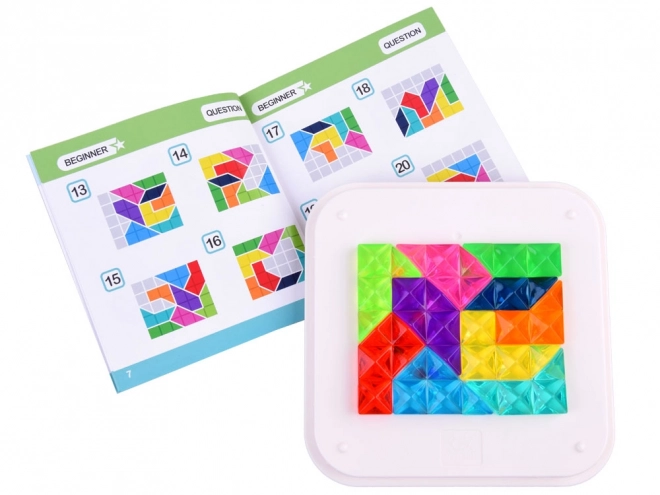 Puzzle en diamants colorés