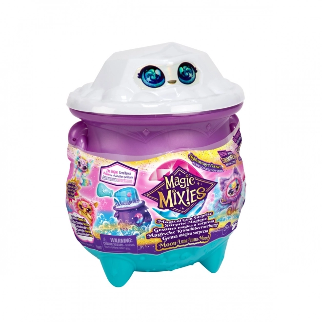 Magic Mixies Figurine Chaudron Gem Surprise, mix lunaire