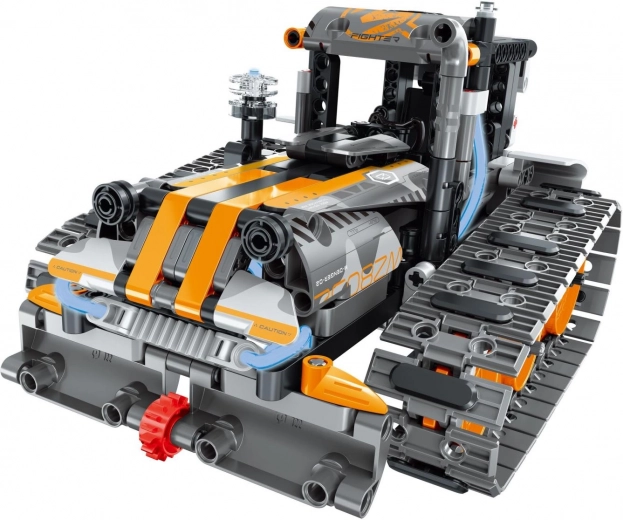 Châssis à chenilles fonctionnel et détails réalistes