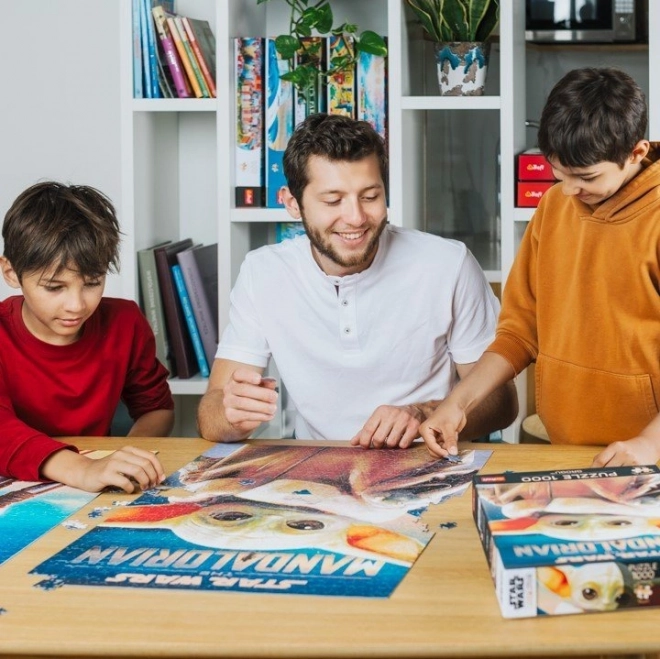 TREFL Puzzle Premium Plus Star Wars : Mandalorian - Grogu 1000 pièces
