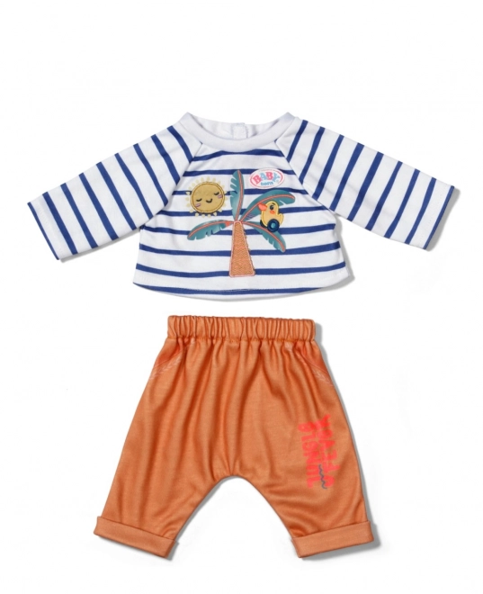 BABY born vêtements pour poupées 43 cm motif palmier
