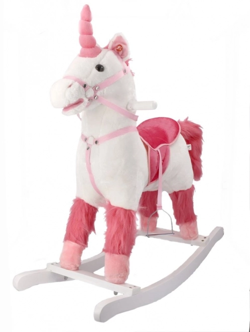 Licorne interactive sur base à bascule