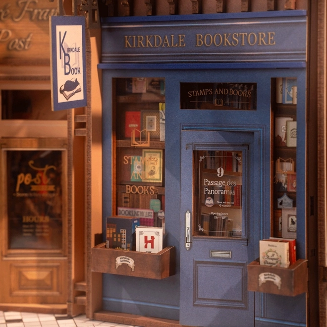 RoboTime Puzzle 3D Arrêt de livre Rencontre dans le passage