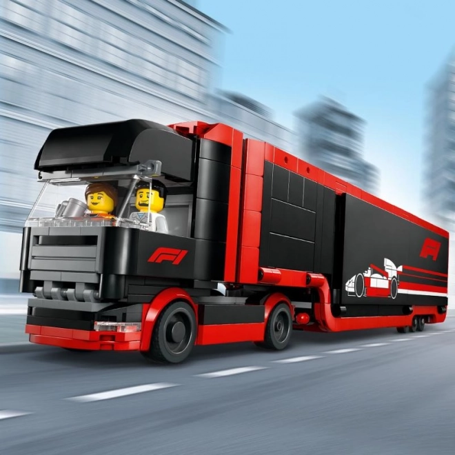 LEGO® City 60445 Camion F1® avec voitures F1® RB20 et AMR24