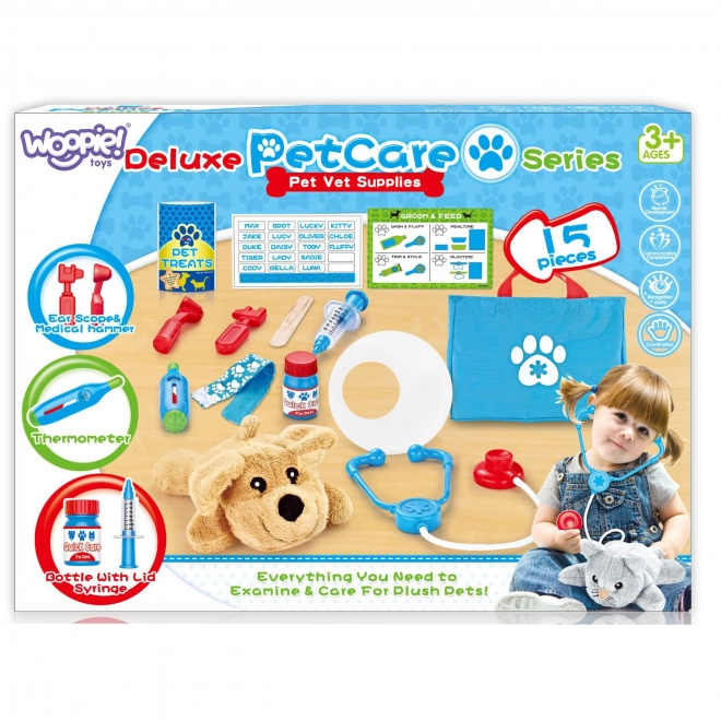 Ensemble vétérinaire Woopie Chaton avec sac