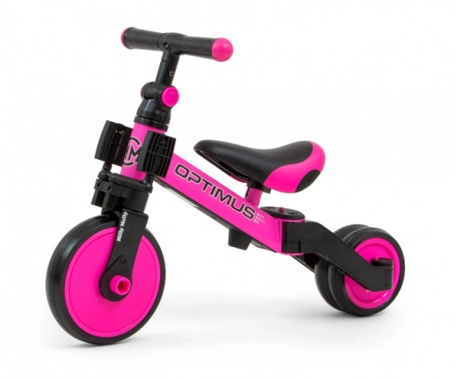 Vélo 3 en 1 Optimus Rose
