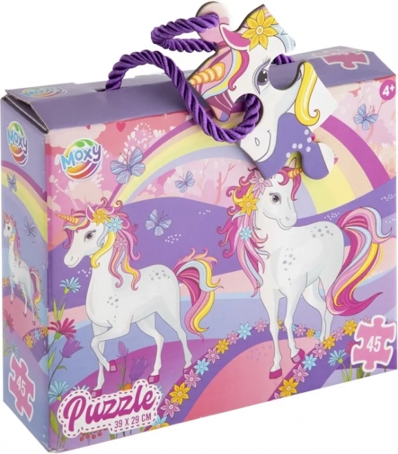 MOXY Puzzle Licorne 45 pièces