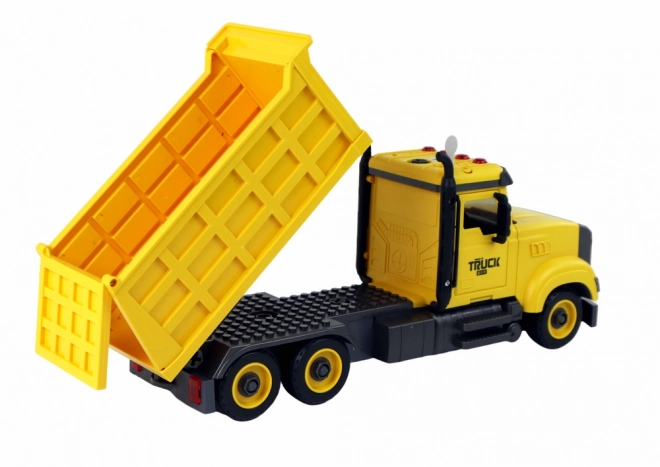 Camion pliant jaune