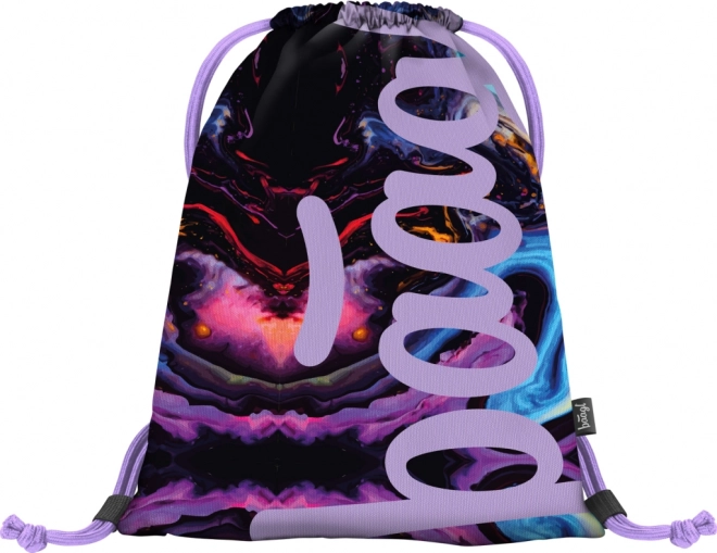 BAAGL 3 SET Core Marble : sac à dos, trousse, sac