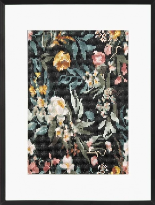 Peinture au diamant Fleurs 30x40 cm