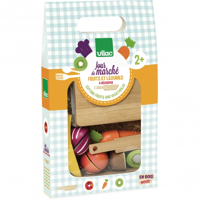 Vilac Aliments en Bois Fruits et Légumes
