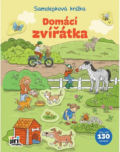 Livre d’autocollants Animaux domestiques
