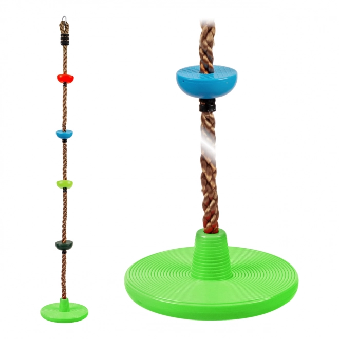 Dvĕdĕti Corde à grimper pour enfants avec disques colorés