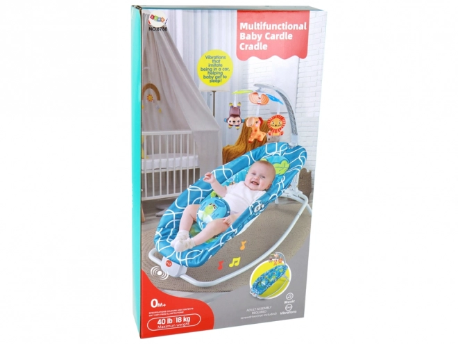 Chaise longue pour enfants 2 en 1 tortue