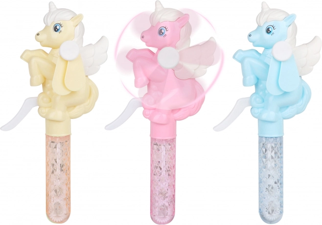 Bulle de savon avec ventilateur – licorne 30 ml