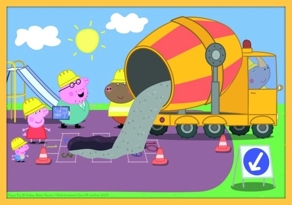 Puzzle 10 en 1 Peppa Pig