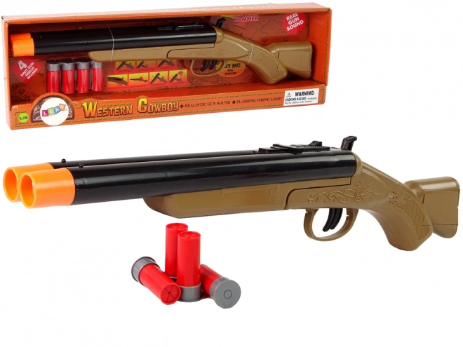 Fusil à pompe de cowboy pour enfants Munitions de cowboy