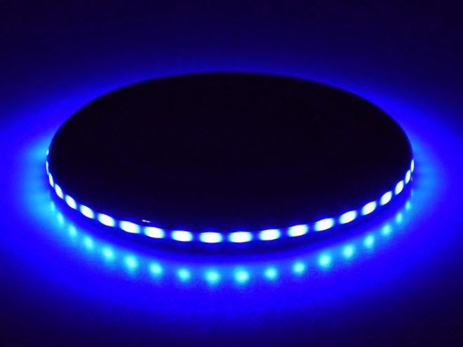 Disque volant avec éclairage LED