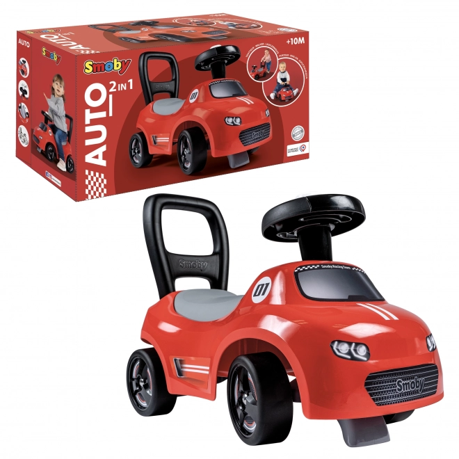 Trottinette Auto Rouge