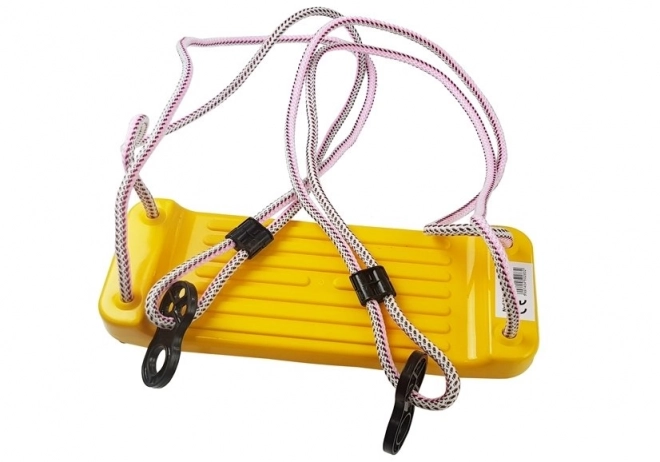 Balançoire de jardin Plateau en plastique jaune 5252