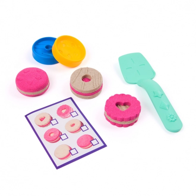 Sable cinétique pour créer des gâteaux