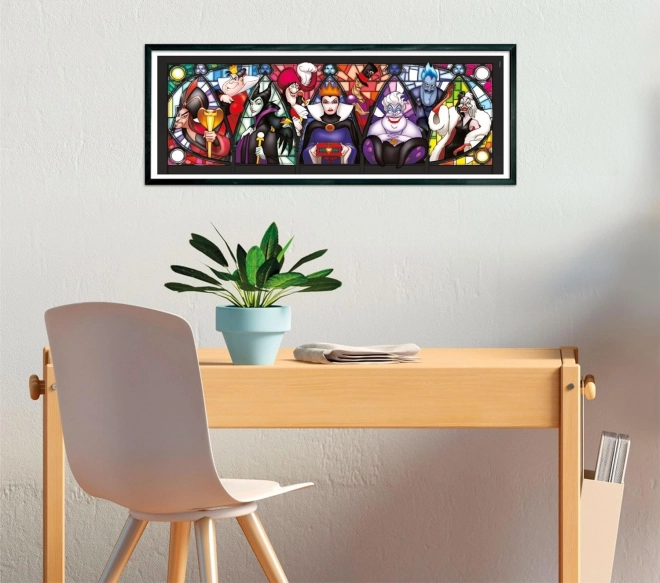Puzzle panoramique Clementoni Disney méchants 1000 pièces