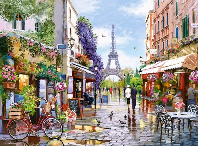 Puzzle 3000 pièces - Paris en fleurs