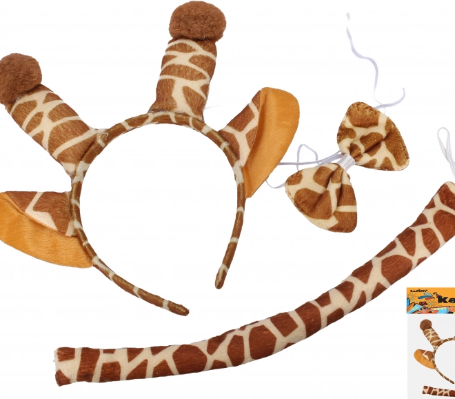 Ensemble carnaval - girafe