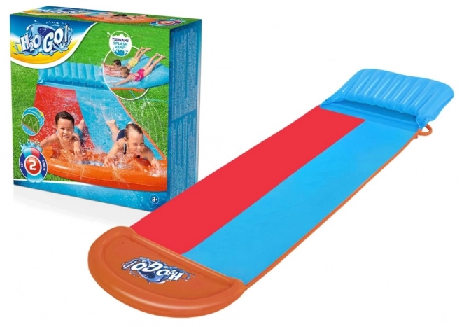 Toboggan aquatique Tsunami Double Slide 4,88m