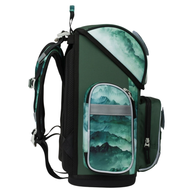 Ensemble scolaire Baagl Ergo Dino: cartable, trousse et sac