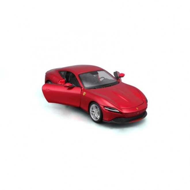 Petite voiture métallique Ferrari Roma en rouge