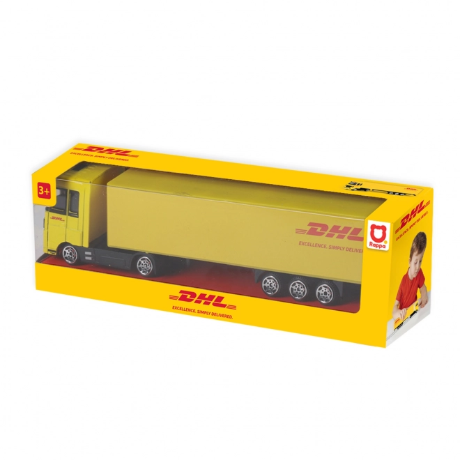 Camion avec remorque DHL 19 cm